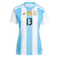 Dámy Fotbalový dres Argentina Cristian Romero #13 Copa America 2024 Domácí Krátký Rukáv